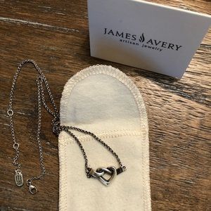 James Avery Heart Knot Necklace
